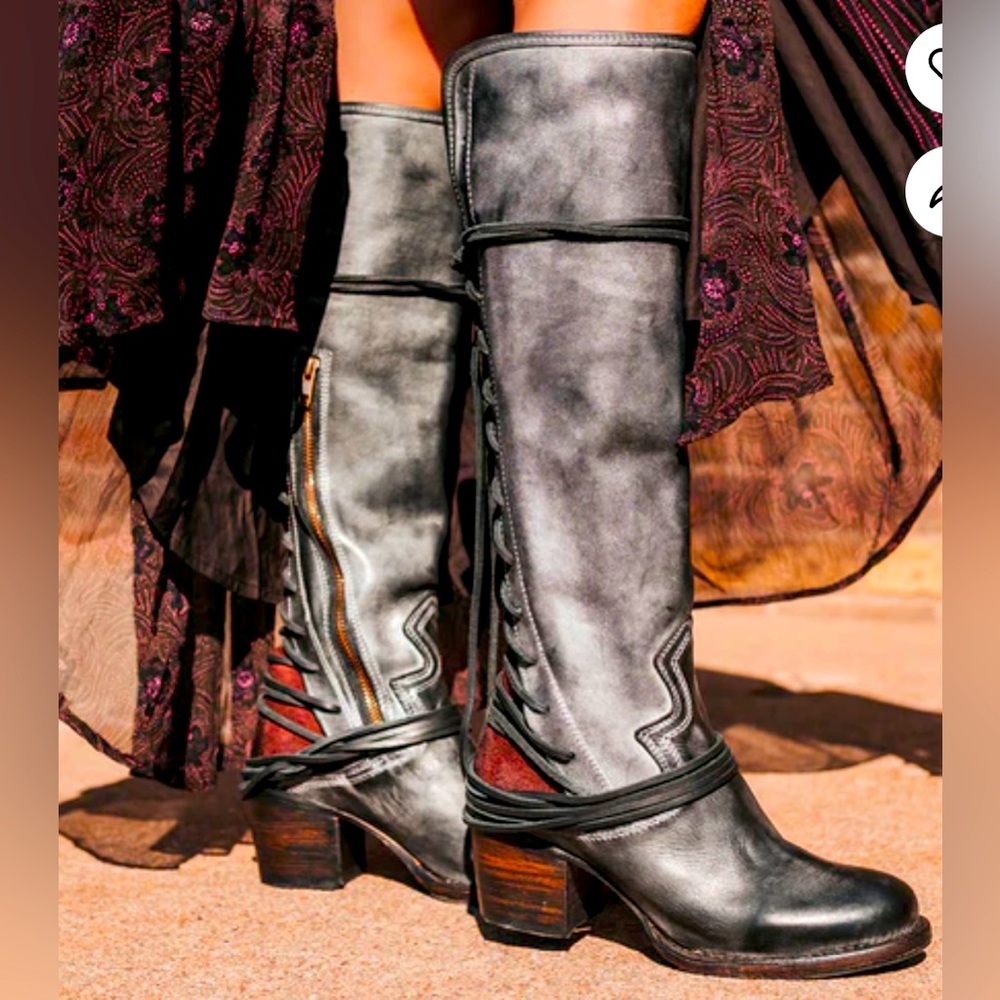🦅FREEBIRD Coal Boots🦅